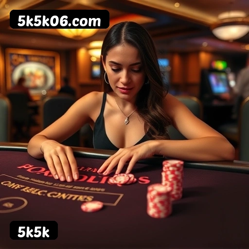 Interface do cassino ao vivo